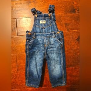 OshKosh Bigosh Fleece Lined Overalls. 9 Months